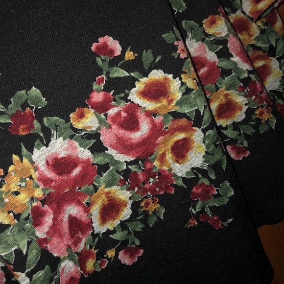 Loose Floral Print Cardigan - Picture 5 of 5